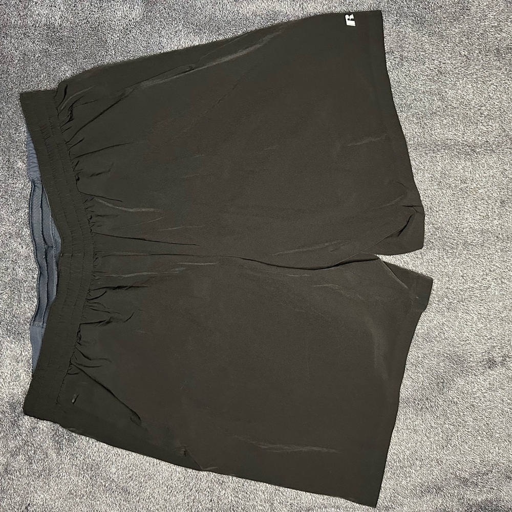 2/$20 Russell Athletic Black Training Shorts